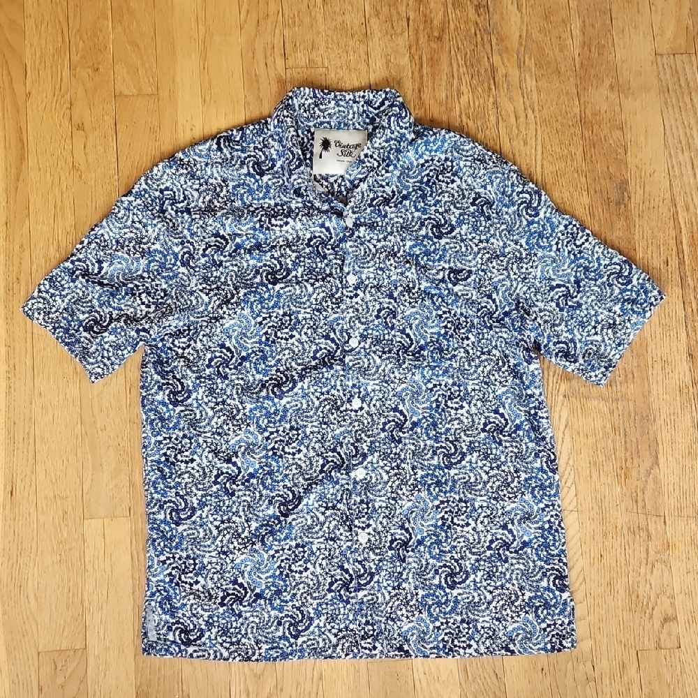 Vintage Silk Shirt M